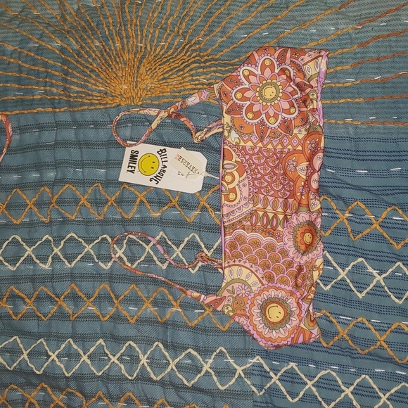 Billabong x Smiley Good Times Zoe Reversible Crop Bikini Top - Picture 10 of 14